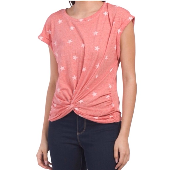 Lucky Brand Tops - Lucky Brand Star Twist Front Tee